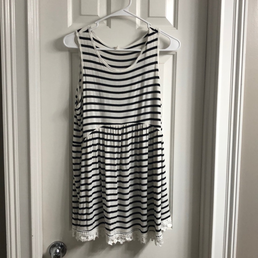 Pinkblush sleeveless top size medium